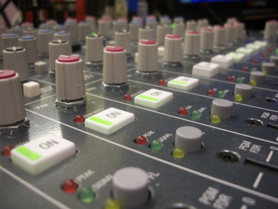Mixing Console by Phil Edmonds