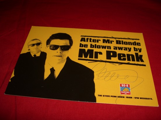 95.8 Capital FM - Steve Penk promo card (1997) by Radio Things