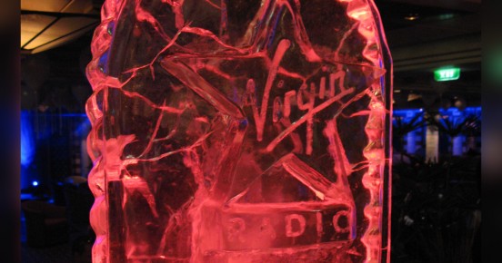 Virgin Radio in Ice by Adam Bowie