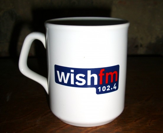 102.4 Wish FM mug (2006) by RADIO THINGS